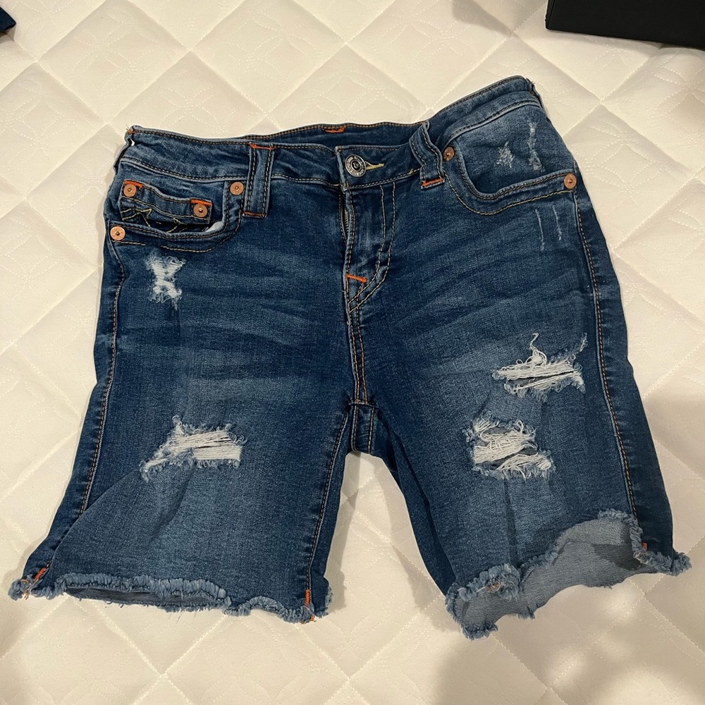 Size 29 True Religion shorts